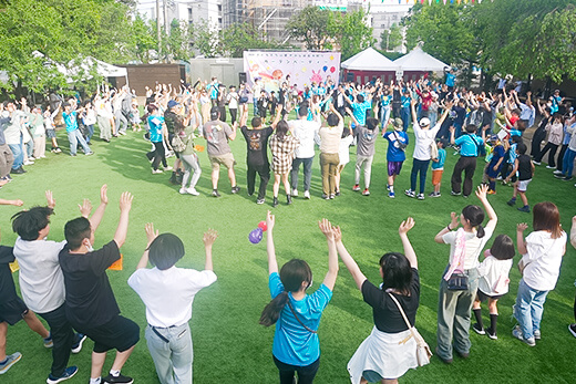 社会福祉法人至誠学舎立川 児童事業本部 ボランティアイベントの様子